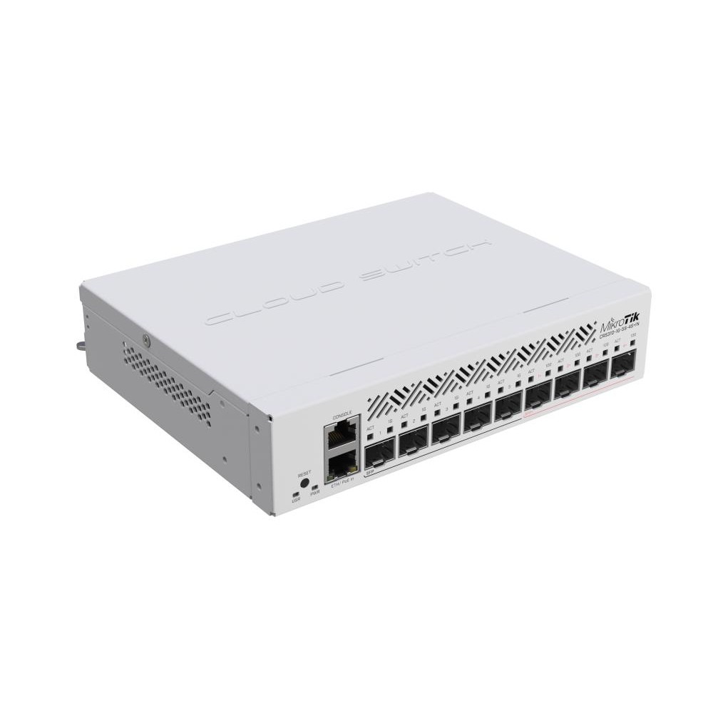 Switch|MIKROTIK|CRS310-1G-5S-4S+IN|Type L3|PoE ports 1|CRS310-1G-5S-4S+IN Switch|MIKROTIK|CRS310-1G-5S-4S+IN|Type L3|PoE ports 1|CRS310-1G-5S-4S+IN