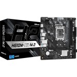 Mainboard|ASROCK|Intel H610|LGA1700|Micro-ATX|Memory DDR4|Memory slots 2|1xPCI-Express 3.0 1x|1xPCI-Express 4.0 16x|1xM.2|2xHDMI|4xUSB 2.0|2xUSB 3.2|1xPS/2|1xRJ45|3xAudio port|H610M-H2/M.2