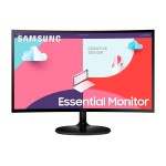 LCD Monitor|SAMSUNG|S24C364EAU|24"|Curved|Panel VA|1920x1080|16:9|75Hz|Matte|4 ms|Tilt|Colour Black|LS24C364EAUXEN