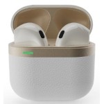 HEADSET BLUETOOTH/WHITE/GOLD TWS-02-W GEMBIRD