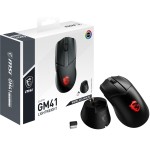 MOUSE USB OPTICAL GAMING/CLUTCH GM41 LIGHT WIRELESS MSI