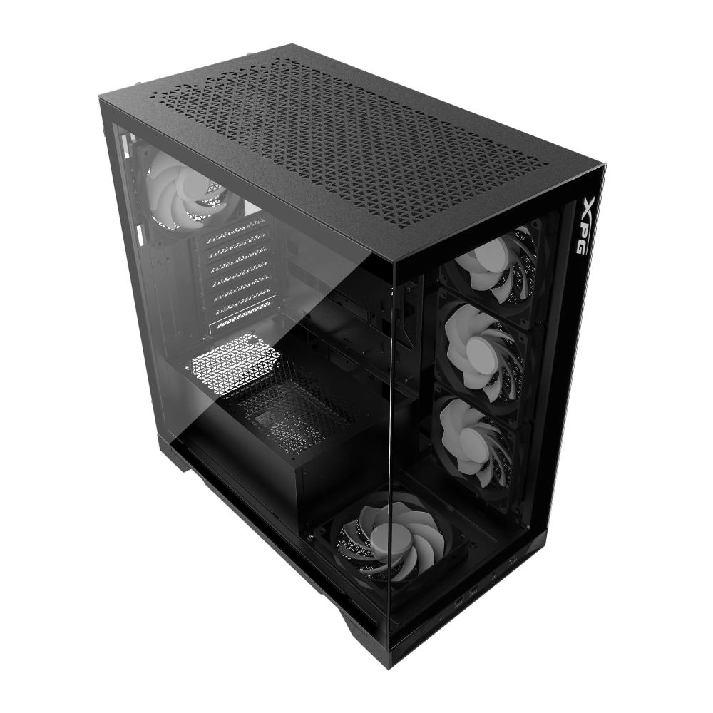 Case|ADATA|XPG Invader X|MidiTower|Case product features Transparent panel|Not included|ATX|MicroATX|MiniITX|Colour Black|INVADERXMT-BKCWW