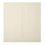 SMART CENTERBUTTON 2GANG/IVORY 46030 AJAX
