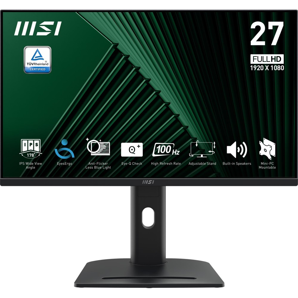 LCD Monitor|MSI|PRO MP275PG|27"|Business|Panel IPS|16:9|100 Hz|1 ms|PROMP275PG LCD Monitor|MSI|PRO MP275PG|27"|Business|Panel IPS|16:9|100 Hz|1 ms|PROMP275PG