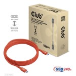 CABLE USB-C TO USB-C 4M/M/M CAC-1515 CLUB3D