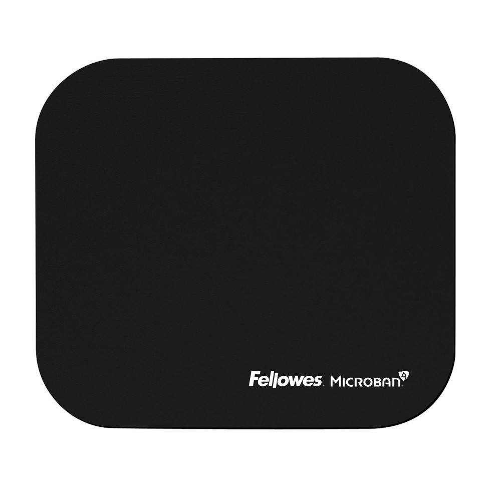 MOUSE PAD MICROBAN/BLACK 5933907 FELLOWES