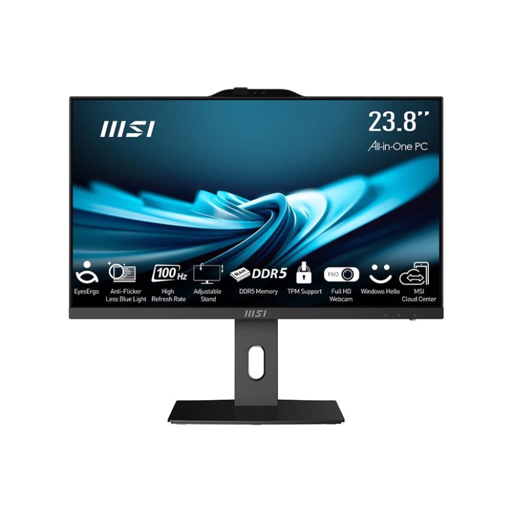 Monoblock PC|MSI|PRO|AP241P 14M|Business|All in One|CPU Core i5|i5-14400|2500 MHz|Screen 23.8"|RAM 16GB|DDR5|5600 MHz|SSD 500GB|Graphics card Intel UHD Graphics|Integrated|Windows 11 Pro|Colour Black|PROAP242P14M-1019EU