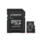MEMORY MICRO SDXC 64GB UHS-I/W/ADAPTER SDCS3/64GB KINGSTON