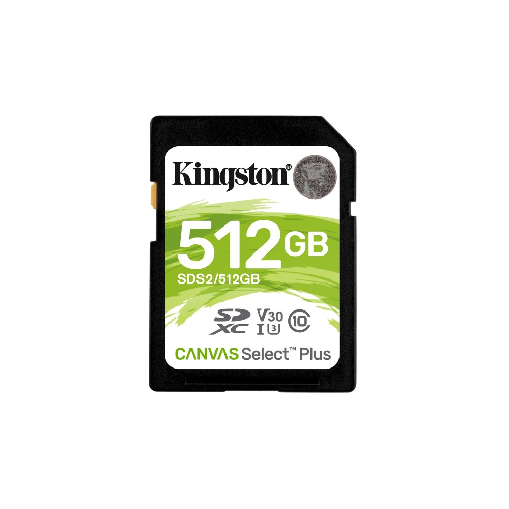 MEMORY SDXC 512GB C10/SDS2/512GB KINGSTON