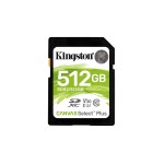 MEMORY SDXC 512GB C10/SDS2/512GB KINGSTON