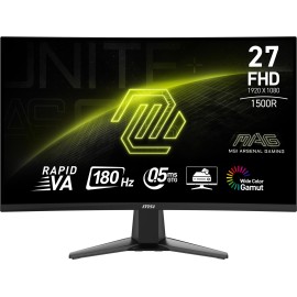 LCD Monitor|MSI|MAG 27C6F|27"|Gaming/Curved|Panel VA|1920x1080|16:9|180Hz|0.5 ms|MAG27C6F LCD Monitor|MSI|MAG 27C6F|27"|Gaming/Curved|Panel VA|1920x1080|16:9|180Hz|0.5 ms|MAG27C6F