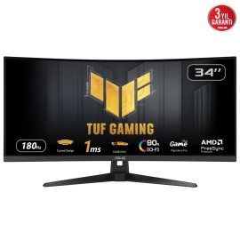 LCD Monitor|ASUS|TUF Gaming VG34VQ3B|34"|Gaming/Curved|Panel VA|3440x1440|16:9|180Hz|1 ms|Speakers|90LM0AA0-B01170 LCD Monitor|ASUS|TUF Gaming VG34VQ3B|34"|Gaming/Curved|Panel VA|3440x1440|16:9|180Hz|1 ms|Speakers|90LM0AA0-B01170