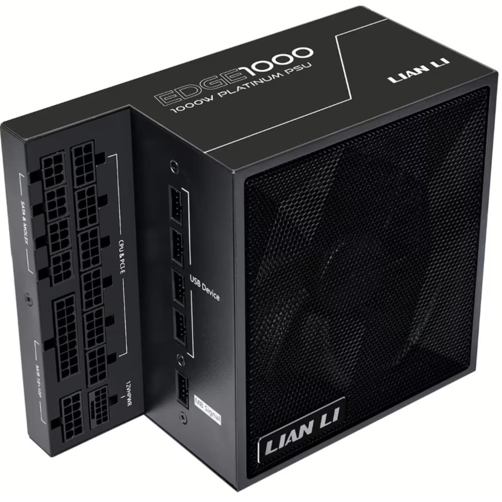 Power Supply|LIAN LI|EDGE Platinum 1000|ATX|100 - 240 V|1000 W|G9P.RS1000G.B000.EU Power Supply|LIAN LI|EDGE Platinum 1000|ATX|100 - 240 V|1000 W|G9P.RS1000G.B000.EU