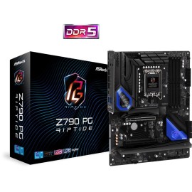 Mainboard|ASROCK|Intel Z790|LGA1700|ATX|Memory DDR5|Memory slots 4|1xPCI-Express 3.0 1x|1xPCI-Express 4.0 16x|1xPCI-Express 5.0 16x|5xM.2|1xHDMI|1xDisplayPort|1xAudio-In|1xAudio-Out|1xMicrophone|2xUSB 2.0|6xUSB 3.2|1xUSB-C|1xRJ45|Z790PGRIPTIDE Mainboard|ASROCK|Intel Z790|LGA1700|ATX|Memory DDR5|Memory slots 4|1xPCI-Express 3.0 1x|1xPCI-Express 4.0 16x|1xPCI-Express 5.0 16x|5xM.2|1xHDMI|1xDisplayPort|1xAudio-In|1xAudio-Out|1xMicrophone|2xUSB 2.0|6xUSB 3.2|1xUSB-C|1xRJ45|Z790PGRIPTIDE