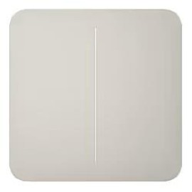 SMART SOLOBUTTON 2GANG/OYSTER 46020 AJAX