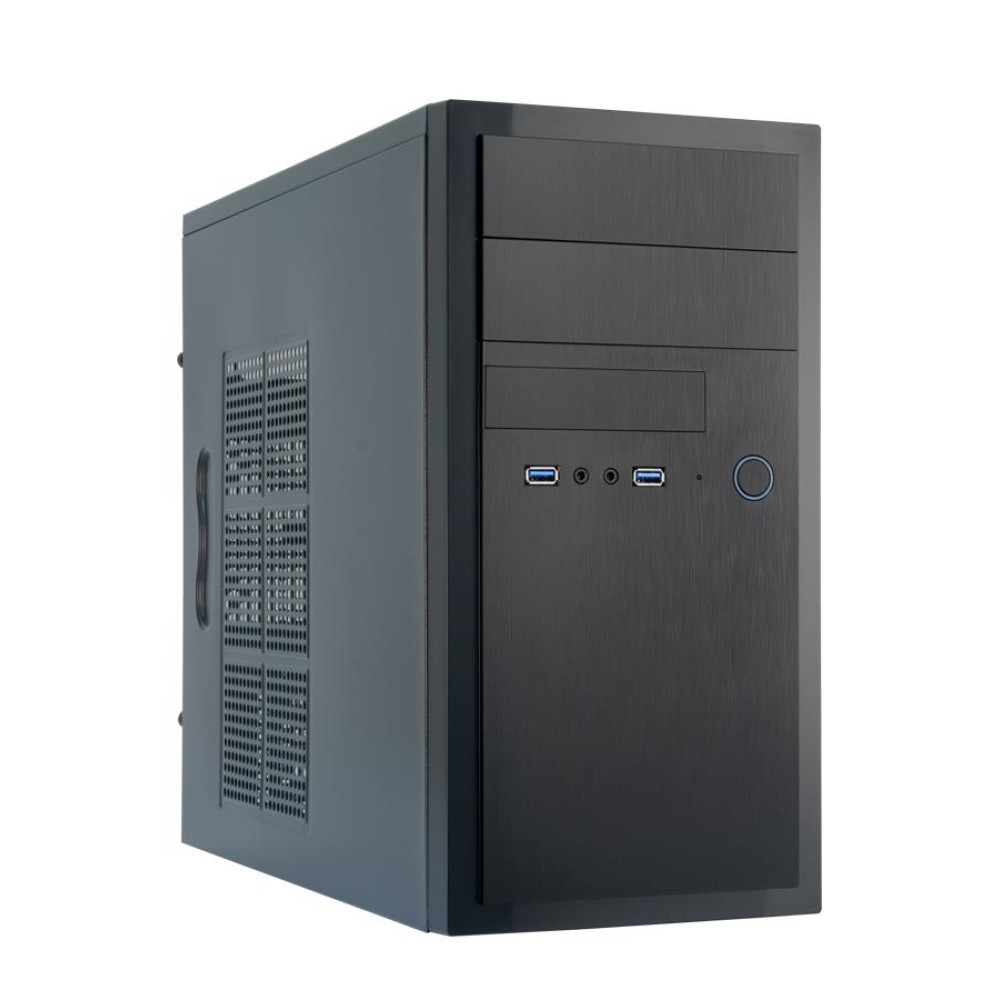 Case|CHIEFTEC|MiniTower|MicroATX|Colour Black|HT-01B-OP