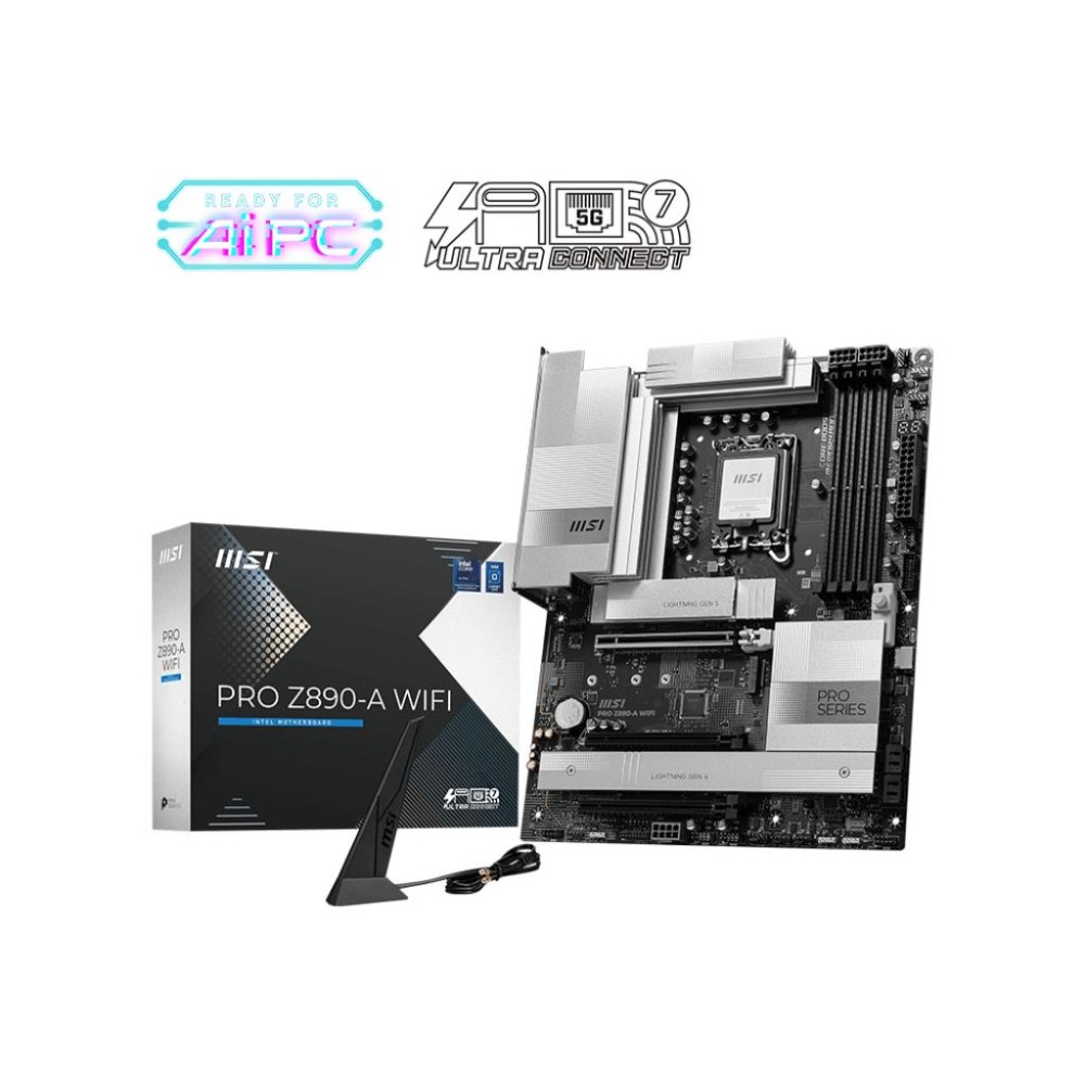 Mainboard|MSI|Intel Z890|LGA1851|ATX|Memory DDR5|Memory slots 4|PROZ890-AWIFI