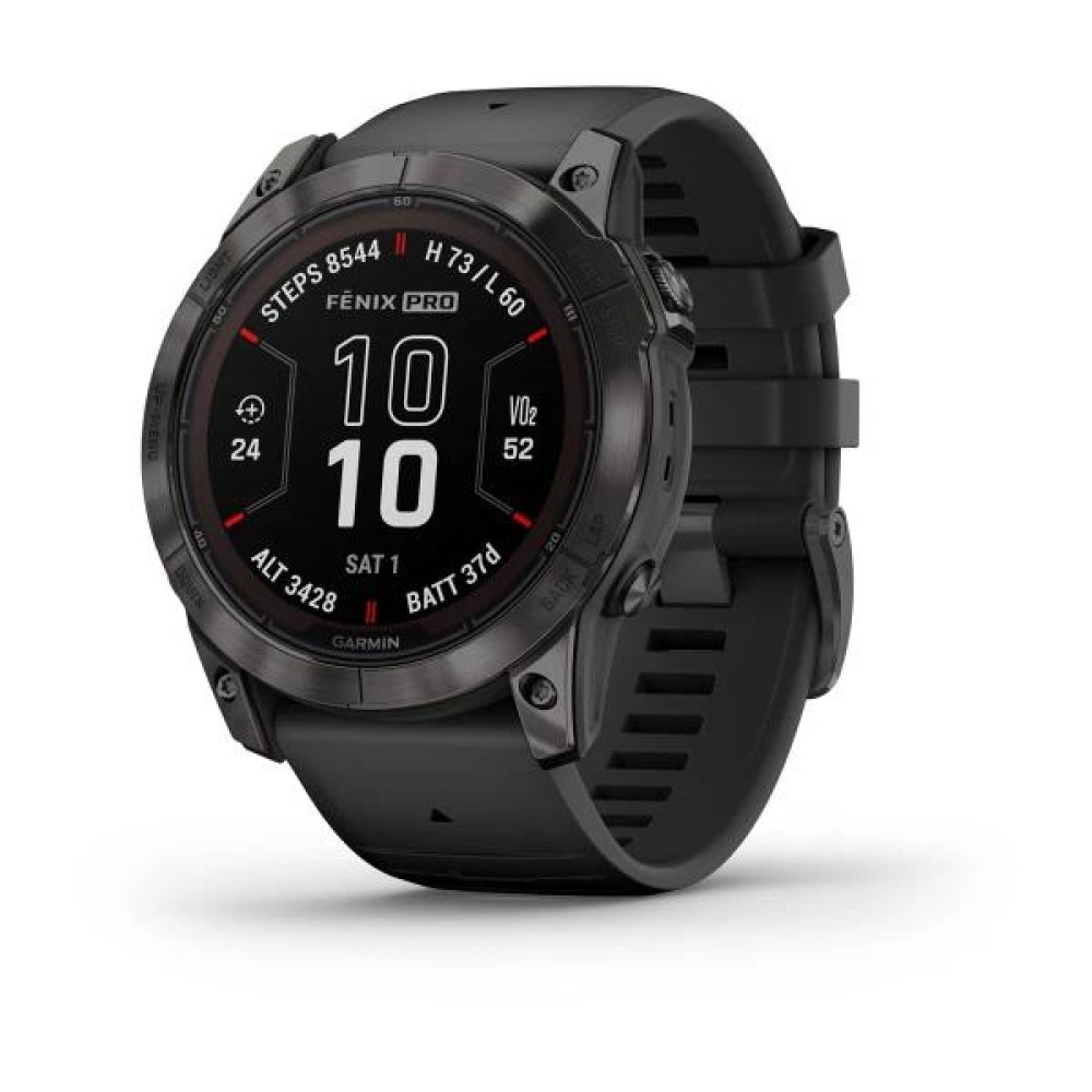 SMARTWATCH FENIX 7X PRO SOLAR/BLACK 010-02778-11 GARMIN SMARTWATCH FENIX 7X PRO SOLAR/BLACK 010-02778-11 GARMIN