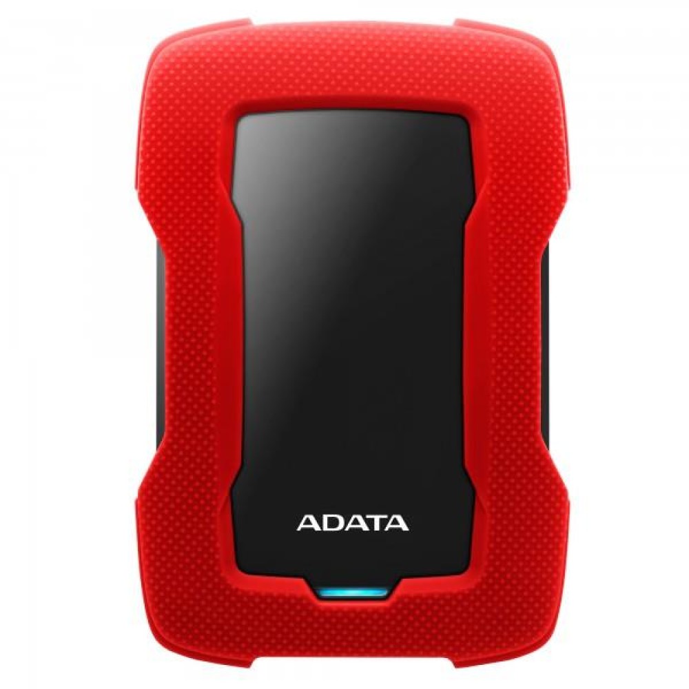 External HDD|ADATA|HV300|2TB|USB 3.1|Colour Red|AHV300-2TU31-CRD