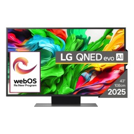 TV Set|LG|43"|4K/Smart|3840x2160|Wireless LAN|Bluetooth|webOS|Black|43QNED86A3C TV Set|LG|43"|4K/Smart|3840x2160|Wireless LAN|Bluetooth|webOS|Black|43QNED86A3C