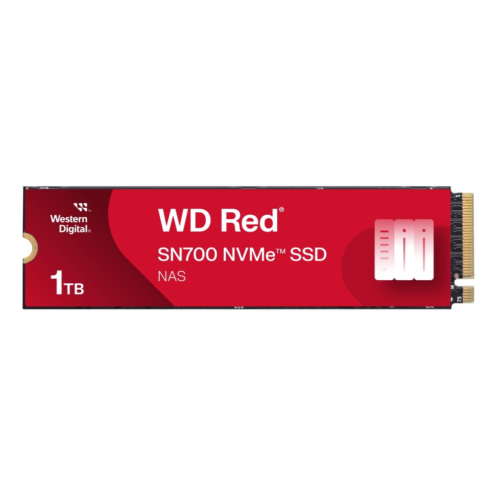 SSD|SANDISK|Red SN700|POWERED BY SANDISK|1TB|M.2|NVMe|Write speed 3000 MBytes/sec|Read speed 3430 MBytes/sec|WDS100T1R0C