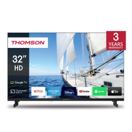 TV Set|THOMSON|32"|Smart/HD|1366x768|Wireless LAN|Bluetooth|Google TV|Black|32HG2S14 TV Set|THOMSON|32"|Smart/HD|1366x768|Wireless LAN|Bluetooth|Google TV|Black|32HG2S14