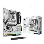 Mainboard|ASROCK|Intel B860 Express|LGA1851|ATX|Memory DDR5|Memory slots 4|1xPCI-Express 4.0 16x|1xPCI-Express 5.0 16x|1xM.2|1xHDMI|1xDisplayPort|1xAudio-Out|1xMicrophone|3xUSB 2.0|6xUSB 3.2|1xUSB-C w/Thunderbolt|1xOptical S/PDIF|1xRJ45|B860STEELLEGENDWIF