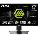 LCD Monitor|MSI|MAG 255PXF|24.5"|Gaming|Matte|Panel IPS|1920x1080|16:9|300Hz|0.5 ms|Speakers|Colour Black|MAG255PXF