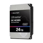 HDD|WESTERN DIGITAL ULTRASTAR|Ultrastar DC HC580|WUH722424AL5204 0F62802|24TB|SAS|512 MB|1500 rpm|WUH722424AL52040F62802
