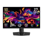 Monitor|MSI|MAG 273QP QD-OLED X24|26.5"|Gaming|Matte|Panel QD-OLED|2560x1440|16:9|240Hz|0.03 ms|Colour Black|MAG273QPQD-OLEDX24