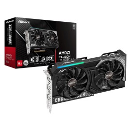 Graphics Card|ASROCK|AMD Radeon RX 9060 XT|16 GB|GDDR6|128 bit|PCIE 5.0 16x|Dual Slot Fansink|RX9060XTCL16GO Graphics Card|ASROCK|AMD Radeon RX 9060 XT|16 GB|GDDR6|128 bit|PCIE 5.0 16x|Dual Slot Fansink|RX9060XTCL16GO