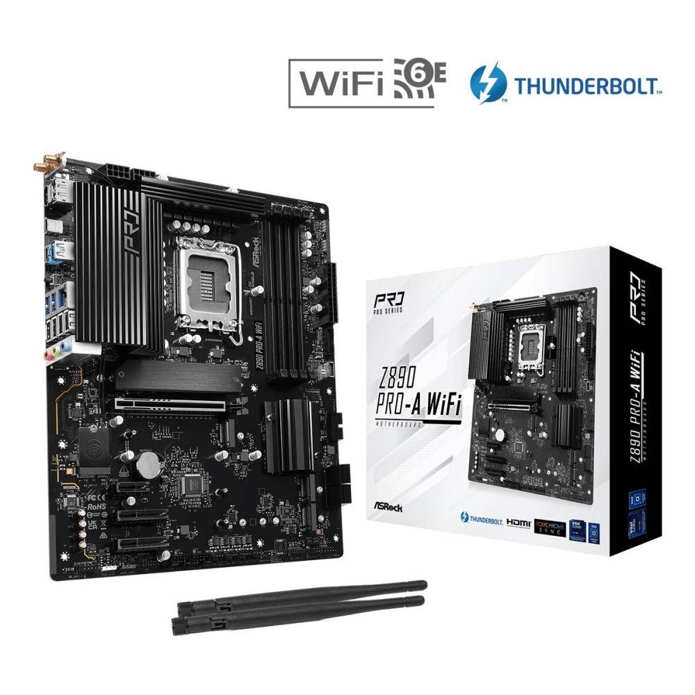 Mainboard|ASROCK|Intel Z890|LGA1851|ATX|Memory DDR5|Memory slots 4|Z890PRO-AWIFI