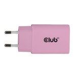 MOBILE CHARGER WALL USB-C/2PACK 30W PINK CAC-3021 CLUB3D