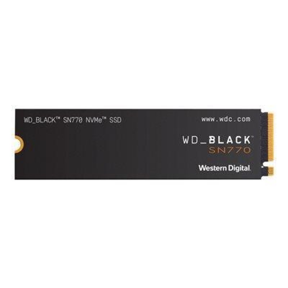 SSD|WESTERN DIGITAL|Black SN770|1TB|M.2|PCIe Gen4|NVMe|Write speed 4900 MBytes/sec|Read speed 5150 MBytes/sec|WDS100T3X0E