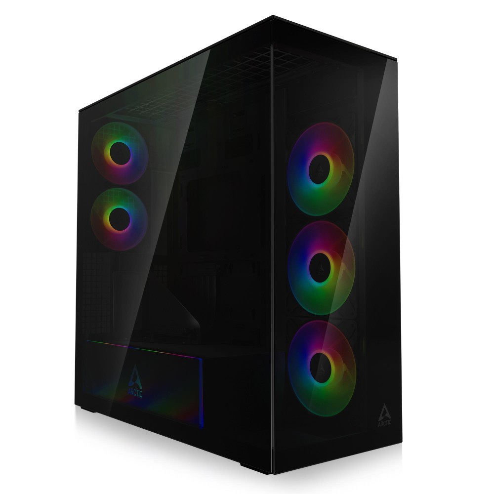 Case|ARCTIC|Xtender VG (Black)|Case product features Transparent panel|Not included|Colour Black|ACPCC00016A