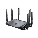 Wireless Router|MSI|Wireless Router|6600 Mbps|IEEE 802.11a|IEEE 802.11b|IEEE 802.11g|IEEE 802.11n|IEEE 802.11ac|IEEE 802.11ax|USB 3.0|4x10/100/1000M|1x2.5GbE|LAN \ WAN ports 1|GRAX66