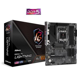 Mainboard|ASROCK|AMD B650|SAM5|ATX|Memory DDR5|Memory slots 4|2xPCI-Express 4.0 1x|2xPCI-Express 4.0 16x|3xM.2|1xHDMI|1xAudio-In|1xAudio-Out|1xMicrophone|4xUSB 2.0|7xUSB 3.2|2xUSB-C|1xRJ45|B650PGLIGHTNING Mainboard|ASROCK|AMD B650|SAM5|ATX|Memory DDR5|Memory slots 4|2xPCI-Express 4.0 1x|2xPCI-Express 4.0 16x|3xM.2|1xHDMI|1xAudio-In|1xAudio-Out|1xMicrophone|4xUSB 2.0|7xUSB 3.2|2xUSB-C|1xRJ45|B650PGLIGHTNING