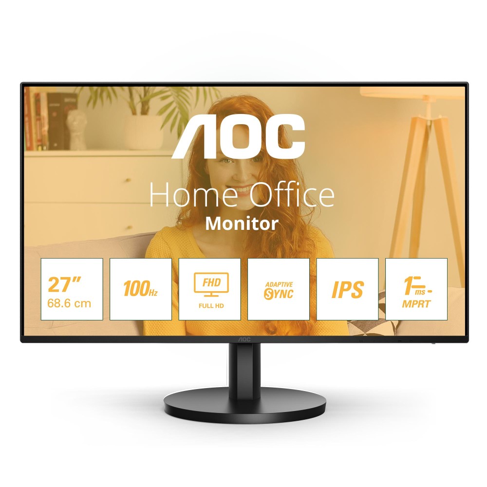 LCD Monitor|AOC|27B3HA2|27"|Business|Panel IPS|1920x1080|16:9|100 Hz|Matte|4 ms|Speakers|Tilt|27B3HA2