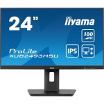 LCD Monitor|IIYAMA|23.8"|Business|Panel IPS|1920x1080|16:9|100Hz|Matte|1 ms|Speakers|Swivel|Pivot|Height adjustable|Tilt|XUB2493HSU-B6
