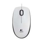 MOUSE USB OPTICAL M100/WHITE 910-005004 LOGITECH