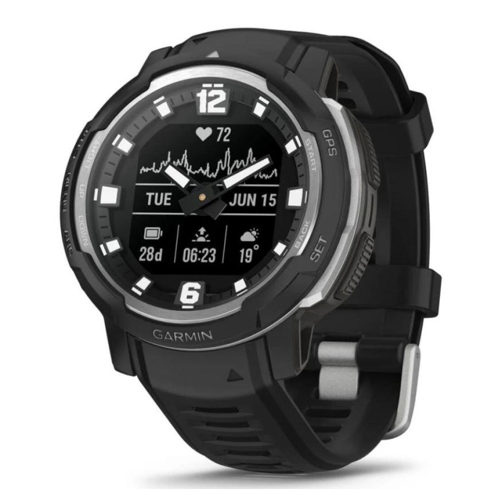 SMARTWATCH INSTINCT CROSSOVER/BLACK 010-02730-03 GARMIN SMARTWATCH INSTINCT CROSSOVER/BLACK 010-02730-03 GARMIN