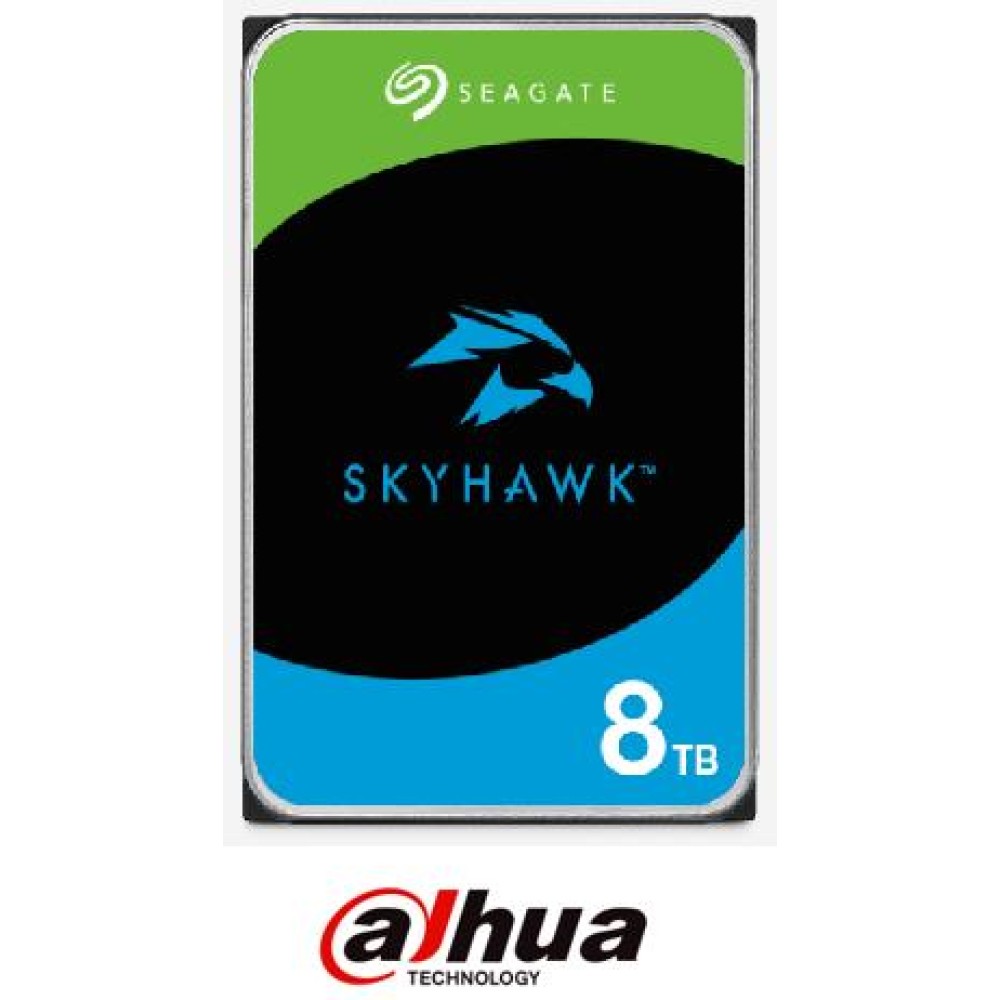 HDD|SEAGATE|SkyHawk|8TB|SATA|256 MB|5400 rpm|Discs/Heads 4/8|3,5"|ST8000VX010