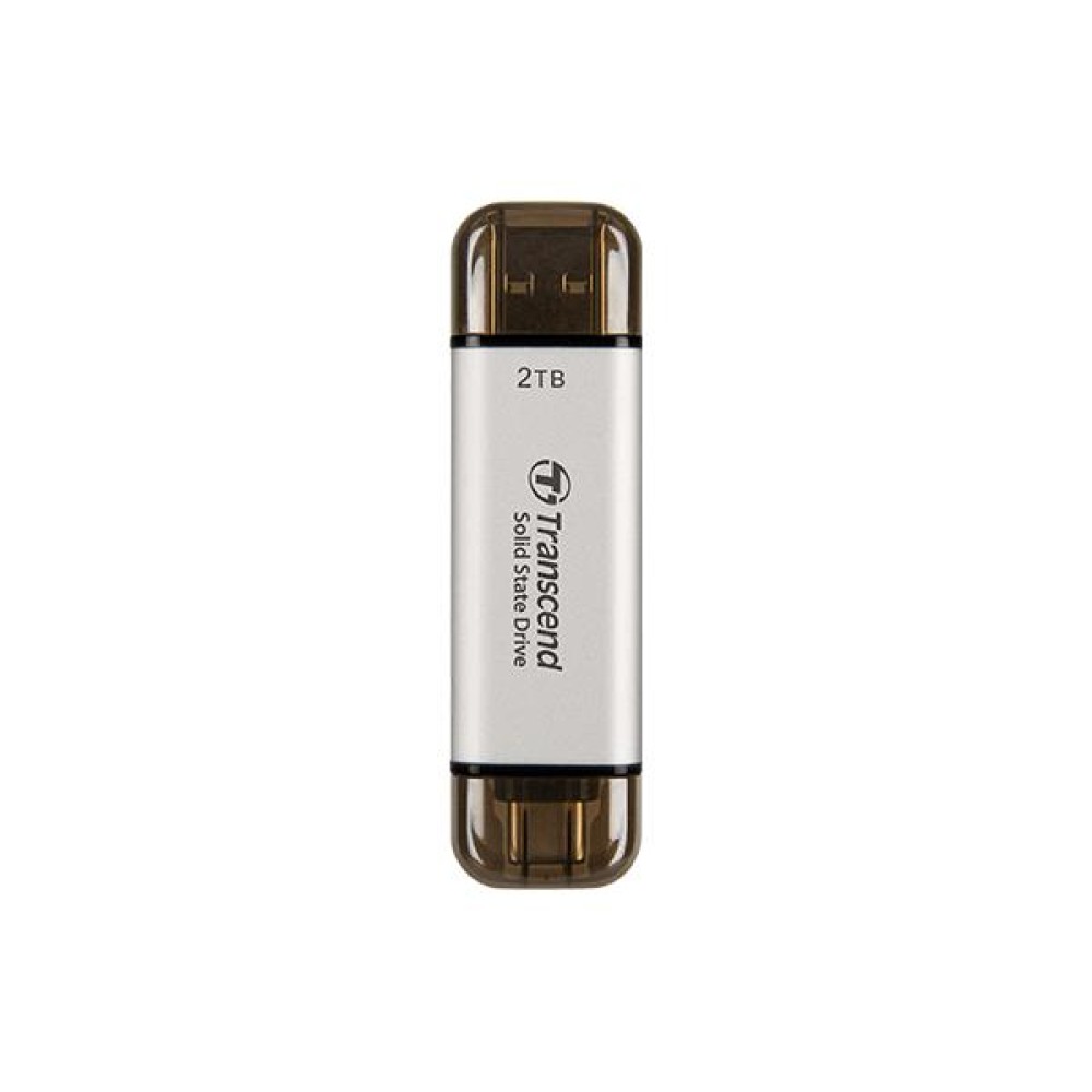 External SSD|TRANSCEND|ESD310|2TB|USB-C|USB|3D NAND|Write speed 950 MBytes/sec|Read speed 1050 MBytes/sec|TS2TESD310S