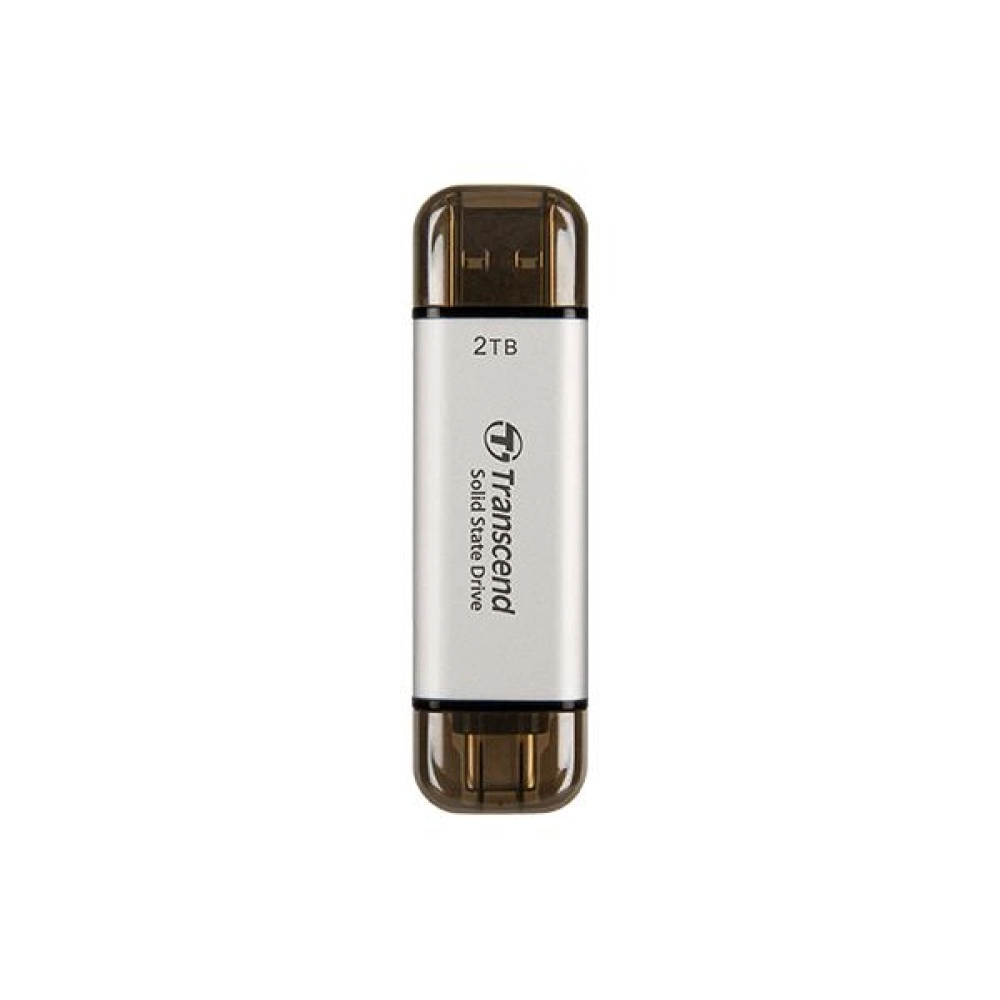 External SSD|TRANSCEND|ESD310|2TB|USB-C|USB|3D NAND|Write speed 950 MBytes/sec|Read speed 1050 MBytes/sec|TS2TESD310S