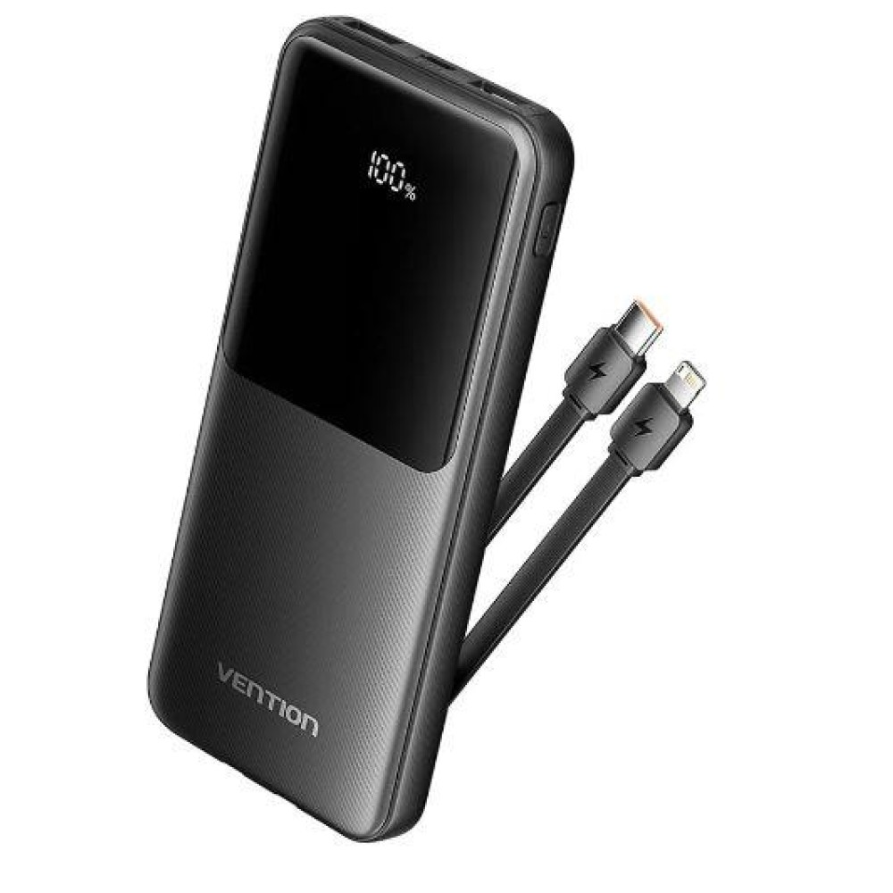 POWER BANK USB 10000MAH 22.5W/BLACK FHOB0 VENTION