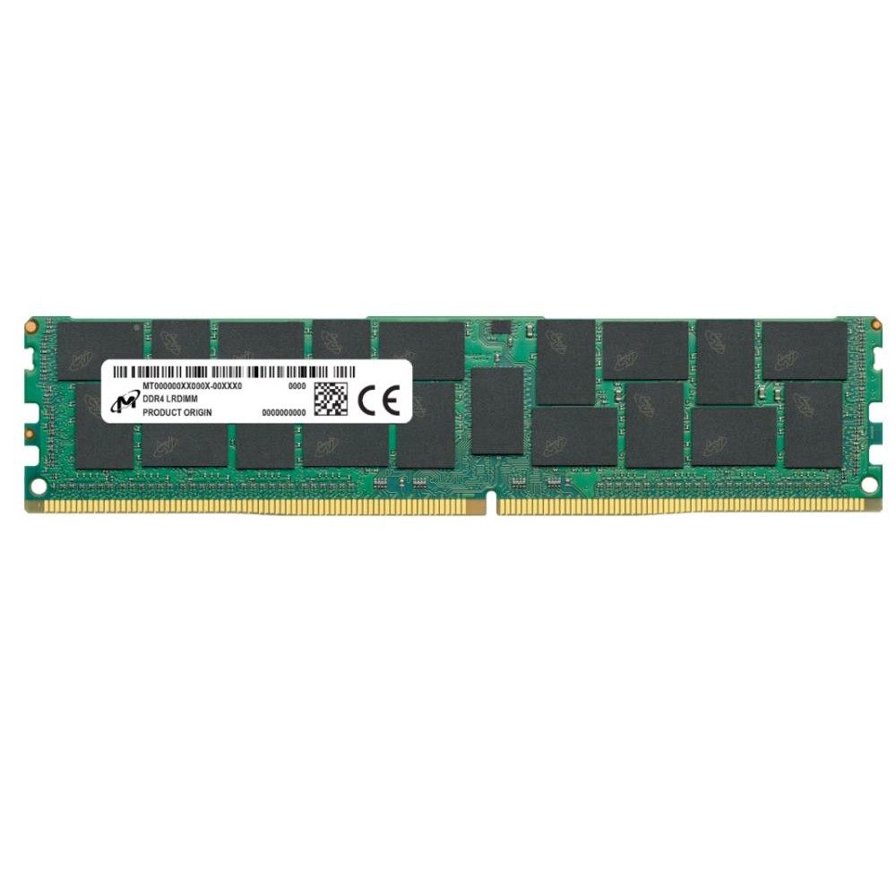 Server Memory Module|MICRON|DDR4|64GB|LRDIMM|3200 MHz|CL 22|1.2 V|MTA72ASS8G72LZ-3G2R2R