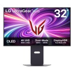 Monitor|LG|32GS95UV-B|32"|Gaming/4K|Panel OLED|3840x2160|16:9|240 Hz|Matte|0.03 ms|Speakers|Swivel|Pivot|Height adjustable|Tilt|32GS95UV-B