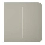 SMART SIDEBUTTON 2GANG/OLIVE 46025 AJAX