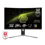 LCD Monitor|MSI|MAG 32CQ6PF|31.5"|Gaming|Panel VA|2560x1440|16:9|180 Hz|0.5 ms|MAG32CQ6PF