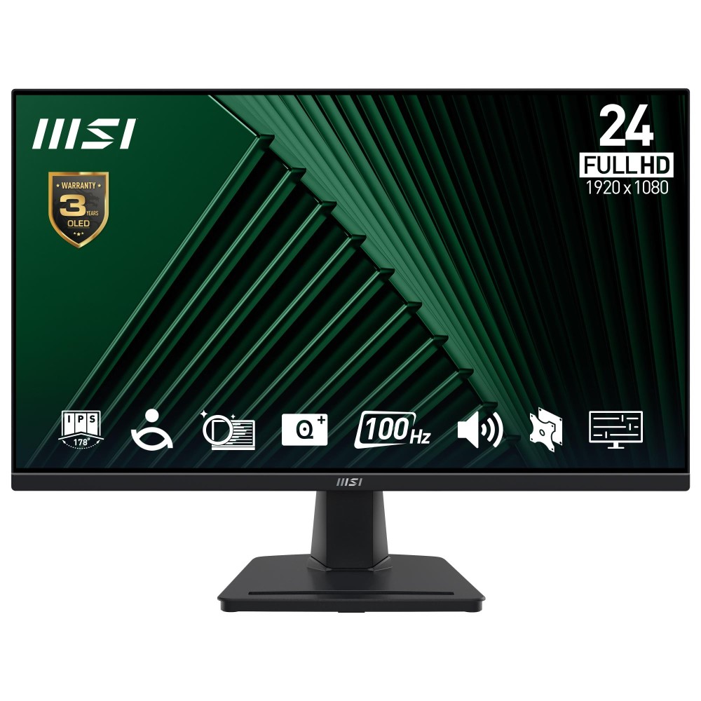 LCD Monitor|MSI|PRO MP245G|23.8"|Business|Panel IPS|1920x1080|16:9|100 Hz|1 ms|Speakers|PROMP245G